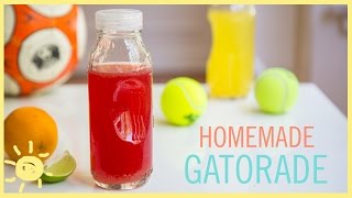 EAT  Homemade Gatorade [upl. by Zamir732]