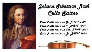 Johann Sebastian Bach  Cello suites in 432 Hz great for reading or studying [upl. by Ydasahc]