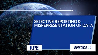 Selective Reporting amp Misrepresentation of Data  Episode 11  Research Ethics [upl. by Lathrope]